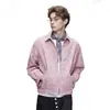 Chaqueta de Cuadros Retro Japonesa para Hombre Primavera Otoño Versátil Estilo de Marca de Moda Americana Holgada Casual Cremallera Solapa Prendas de Abrigo