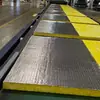 Placa de Lana de Vidrio con Papel de Aluminio Envoltura Ignífuga para Conductos de Humo, Aislamiento de Placa de Lana de Fibra de Vidrio, Algodón de Aislamiento Térmico, Tablero de Aislamiento
