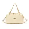 Bolso de Moda Estilo Coreano Bolso Tote Pequeño para Mujer 2026 Primavera Nuevo Bolso de Cadena Acolchado de Diamantes Bolso Cuadrado Pequeño de Hombro Cruzado