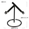 Suporte para Ornamento de Cristal Aglomerado de Cristal Mineral em Forma de Coração Amostra de Fóssil Mineral Bruto Suporte de Exibição para Armazenamento Rack de Exibição em Forma de Coração