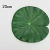 Folha de Lótus Simulada, Folha de Lótus de Eva, Lótus Falso, Adereços de Flores Simuladas, Venda Direta da Fábrica para Performance de Palco