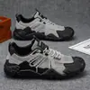 Zapatos de Hombre Papá Primavera y Otoño Malla Transpirable Zapatos de Senderismo Hombre Antideslizantes Resistentes al Desgaste Zapatos de Senderismo para Exteriores Zapatos Deportivos Casuales