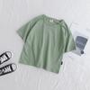 [Beneficios de Código Rompedor] Camisetas de Manga Corta de Verano Estilo Coreano para Niños Haima Ropa de Verano Estilo Occidental Ropa para Niños Algodón Puro