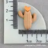 Pegamento Crema de Cactus Accesorios de Resina DIY Accesorios para el Cabello de Suculentas en Maceta Tocado Planta Corazón Funda para Teléfono Móvil Material DIY