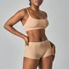 Conjunto de Sujetador sin Costuras Skim Kardashian S para Mujer, Taza Fina, Cuello Redondo, Estilo Chaleco, Talla Única