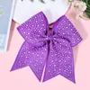 Pinza para el cabello de niña con lazo lindo clásico y diamantes incrustados de perlas, Cuerda para el cabello de moda para niña, Accesorio para la cabeza, Diadema de fiesta para niña