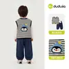 Conjunto de ropa infantil Dudu para niños y niñas, elegantes atuendos de otoño para bebés, nueva ropa de otoño para niños, ropa infantil atractiva y a la moda