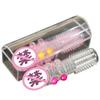 Juego de espinas de cristal transparente con cuentas de colores para hombre, juego de dientes de lobo para pene, caja de regalo, embalaje de productos sexuales para adultos