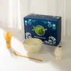 Set de Regalo Transfronterizo: Set de Matcha, Utensilios de Matcha, Batidor de Matcha para Ceremonia del Té, Cuchara para Té, Revendedor de Té para Uso Doméstico
