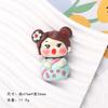 Accesorios de resina para manualidades de dibujos animados Accesorios Hermana Doodle Pegamento de crema Pinza para el pelo hecha a mano Funda para teléfono móvil Hebilla de zapato Accesorios Lote