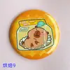 Insignia de Dibujos Animados de Capibara Linda para Niños, Broche Decorativo de Hojalata, Regalo Pequeño, Personalizable con Diseño Personalizado