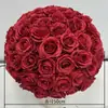 Nuevo Estilo Bola de Flor de Rosa Estilo Coreano Decoración de Mesa de Boda con Arreglos Florales Redondos y Arreglos Florales de Gypsophila
