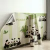 Papel pintado autoadhesivo lindo de dibujos animados, pegatinas de pared impermeables, papel pintado para el hogar, pegatinas decorativas para pared de fondo de habitación infantil, dormitorio