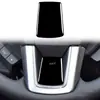 Adequado para volante Subaru Forester 13-18 com decoração de modificação de interior de carro preto piano preto brilhante