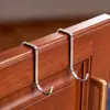 Colgador de Gancho para Puerta de Acero Inoxidable Forma de S Multifuncional Cocina y Baño Sin Taladro Gancho para Abrigos y Sombreros Colgador para Armario Venta al por Mayor