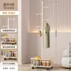 Perchero de pie para ropa y bolsos, perchero móvil para abrigos de dormitorio, perchero de pie de lujo para el hogar en la sala de estar para secar y almacenar ropa