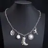 Collar de Turquesa Estilo Étnico Transfronterizo Europeo y Americano, Cadena para Clavícula de Mujer Moderna y Única, Joyería de Moda