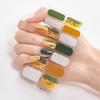 Fabricante de Pegatinas para Uñas Plataforma Transfronteriza Suministro de Alta Calidad Artesanía Láser 3D Estampado en Caliente Película para Esmalte de Uñas Pegatina para Uñas