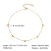 Amazon Moda Pulsera Tobillera Collar Simple de Alto Sentido para Mujer Acero de Titanio Oro 18K Chicas Dopamina Ins Celebridad de Internet