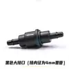 Conector de tubo de tinta UV Conector de tubo de tinta de impressora UV impressora jato de tinta fotográfica Plugue conector de tubo de tinta tipo Y de três vias conector de tanque de tinta reto