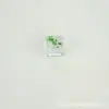 Flor Seca Planta Resina Cubo DIY Producto Terminado Adorno de Escritorio Tridimensional Espécimen Flor Eterna Regalo para Amigos Accesorio