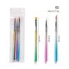 Set de 15 Piezas de Bolígrafos de Gel, Bolígrafos de Cristal, Bolígrafos de Silicona, Bolígrafos para Puntos, Bolígrafos para Dibujo de Líneas y Set de Pinceles para Pintar
