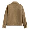 [Fábrica de Origen] Chaqueta Nueva de Gamuza para Hombre, Moda para Hombre Estilo de Lujo de Gama Alta Ropa de Cuero de Gamuza para Hombre