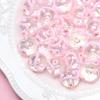 Rojo de Internet industria pesada pintado a mano cuentas Diamante flor pegajosa acrílico con cuentas diy accesorios para pulsera accesorios colgantes para coche al por mayor