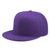 Gorra de Béisbol Planas de Seis Paneles Estilo Americano con Bloques de Color Transfronterizos, Gorra de Béisbol Lisa de Color Sólido con Visera Plana Estilo Hip-Hop Unisex, Estilo Unisex