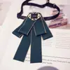 Atuendo de Negocios Corbata de Moño Camisa Azul Oscuro Cuello Camisa Flor Estilo Coreano Camisa de Viaje Accesorios Fabricante Suministro Suministro Transfronterizo Ts50