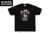 Camiseta de Manga Corta Holgada con Estampado de Dibujos Animados Pe X Hello Kitty Nuevo Milo para Hombres y Mujeres Parejas