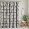 Cortina de Ducha de Encaje Lolita de Amazon Hecha a Medida Baño Estilo Americano Empalme Cortina Divisoria de Baño Cortina de Ventana Artesanal Venta al por Mayor