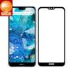Adecuado para Nokia 7.1 pantalla completa serigrafía película de vidrio templado nokia7.1 cubierta de pantalla completa película de vidrio templado película HD