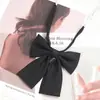 Brazalete Japonés de Color Rojo Sólido Estudiante Uniforme JK Corbatas de Lazo Raíces de Pluma Raíces de Pluma Gigantes Cianóticas Flor de Cuello Traje de Marinero Pequeño