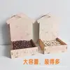 Alimentador de agua de madera Amazon alimentador de pájaros de madera juguete de pintura graffiti DIY para niños colgante para exteriores
