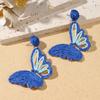 Estrella de Mar Sal Marina Pendientes Estrella de Mar Personalidad Exagerada Pendientes Estilo Vacacional para Mujer Verano Diseño Sensorial de Viaje Junto al Mar Pendientes