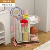 Cesta de Almacenamiento para Esterillas de Yoga, Estante de Almacenamiento para Equipos Deportivos y de Fitness en Casa, Estante de Almacenamiento Doméstico para Rellenar Espacios para Bádminton y Baloncesto