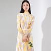 Cambia la Imagen y Publica una Camiseta OEM de Ropa Elegante Clase Nanyou Hecha a Medida con Cuello Elegante Semi Alto, Top Plisado Ajustado