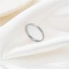 Anel de titânio com diamantes Sky Star em toda a superfície, moda feminina, personalidade, anel de casal, luxo leve, anel de alto padrão, moda que não desbota