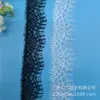 Ribete de encaje de pestañas de un solo lado, fabricante 2017, 100% nailon, no elástico, 5 CM, utilizado como adorno decorativo para ropa y dobladillos de faldas
