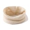 Cachecol de Lã Cashmere Macio e Suave 26 Outono e Inverno Novo Estilo Unissex, Cor Sólida, Simples e Versátil, Proteção Quente para o Pescoço, Cachecol de Tricô