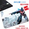 Tapete de computador transformador de Tiranossauro Megatron de tamanho pequeno para meninos e meninas, mouse pad portátil lavável de desenho animado de ficção científica