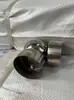 Corrimãos de madeira com grão de alta polimerização, guarda-corpos de PVC termoformado para shoppings e parques, ferragens e conectores simples de aço inoxidável montados na parede, tampas de extremidade