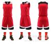 Traje de Uniforme de Baloncesto para Hombre, Uniforme de Equipo Estampado, Uniforme de Estudiante para Juego de Verano, Entrenamiento Deportivo, Número Estampado, Chaleco para Niños, Uniforme de Baloncesto