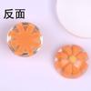 Parche de resina para pendientes, accesorios para el cabello, material para manualidades, margaritas gelatinosas suaves de 20 mm de grosor