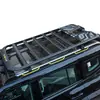 Adecuado para portaequipajes de coche Jietu Traveler, Techo de coche modificado todoterreno, Plataforma de expansión engrosada de aleación de aluminio, Dedicado