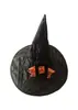 Suministros de Halloween Sombrero al por mayor Sombrero de Bruja Sombrero de Mago Sombrero de Mago Sombrero de Hilo de Bruja Sombrero Puntiagudo
