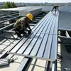Teja de Aleación de Aluminio Tablero Gran Muralla Doble Capa Aislamiento Térmico Aislamiento Acústico Teja de Aluminio Impermeable Protección Solar Teja para Invernadero Tejas para Marquesina