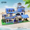 Popular Rompecabezas Estéreo 3D de Madera Educativo para Niños DIY Hecho a Mano Juguete de Descompresión Venta Directa del Fabricante Ensamblaje