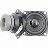 Alto-falante de ímã duplo externo de 8 ohms, curvo, 52x52mm, alto-falante full-range de 2 polegadas com furos de montagem